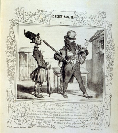 アイデアと伝説のフィリッポン 作： Honoré Daumier