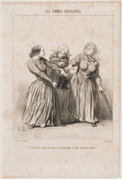  作： Honoré Daumier