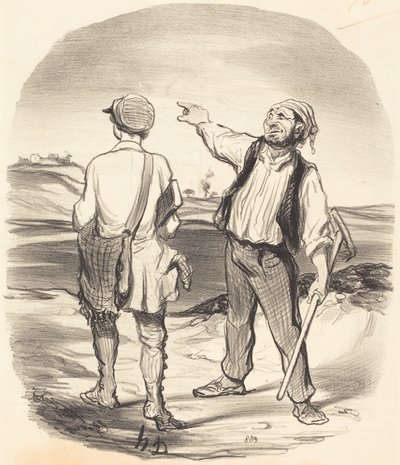  作： Honoré Daumier