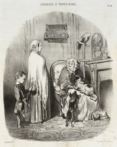  作： Honoré Daumier