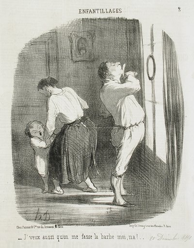  作： Honoré Daumier