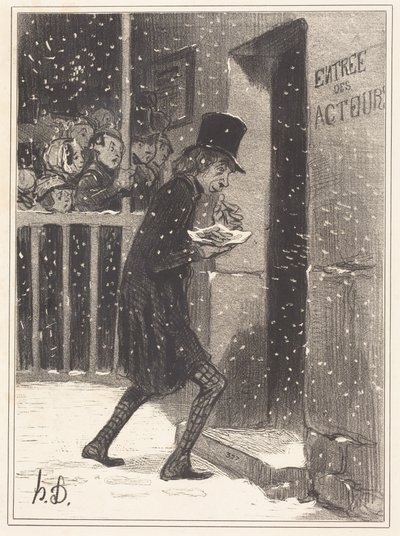  作： Honoré Daumier