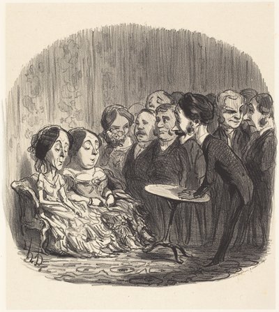 ポルターガイスト 作： Honoré Daumier