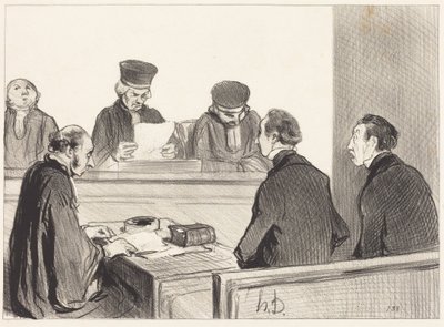  作： Honoré Daumier