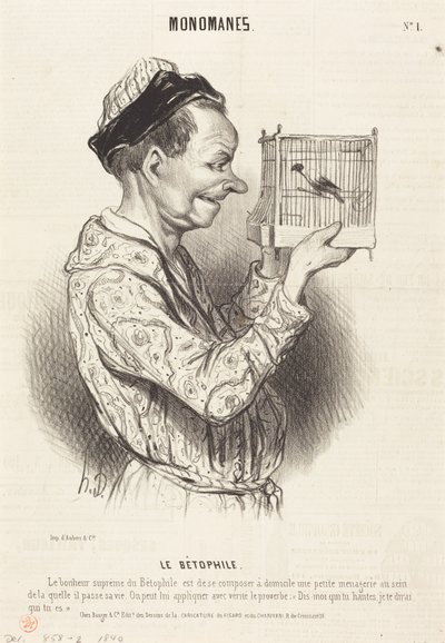  作： Honoré Daumier
