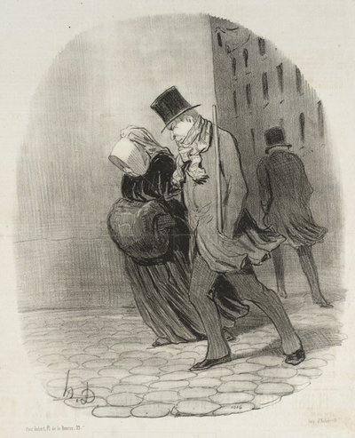  作： Honoré Daumier