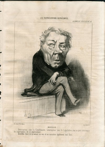 Le Charivari 作： Honoré Daumier