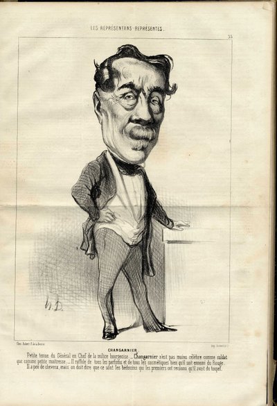 Le Charivari 作： Honoré Daumier