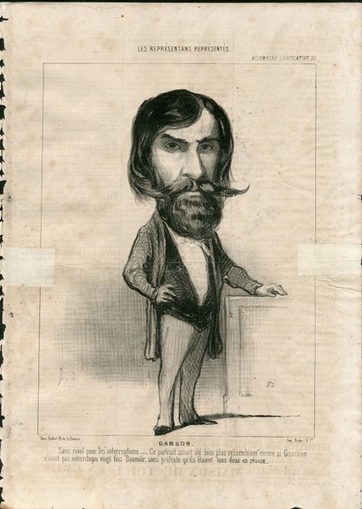 Le Charivari 作： Honoré Daumier