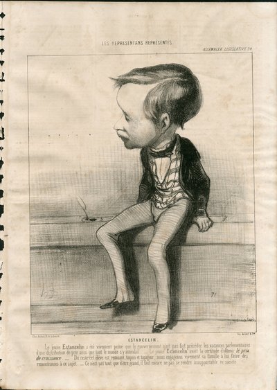 Le Charivari 作： Honoré Daumier