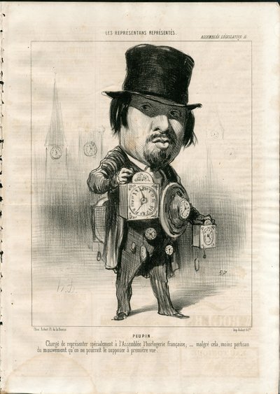 Le Charivari 作： Honoré Daumier