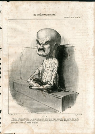 Le Charivari 作： Honoré Daumier