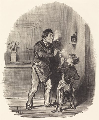  作： Honoré Daumier