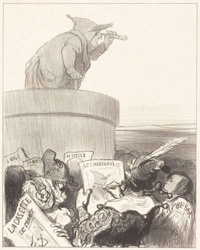  作： Honoré Daumier
