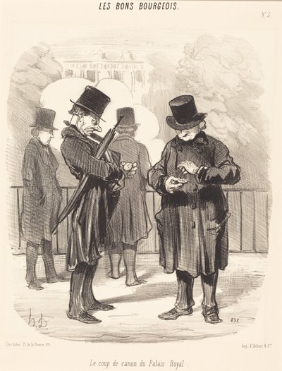  作： Honoré Daumier