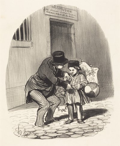  作： Honoré Daumier