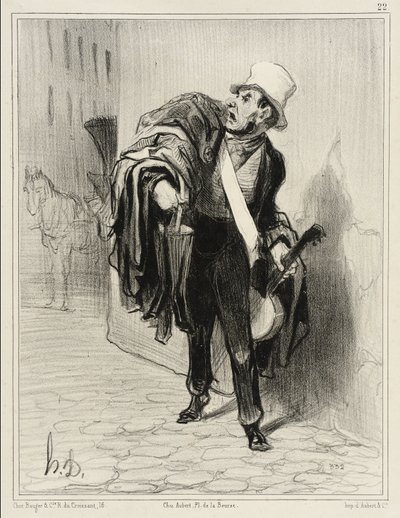  作： Honoré Daumier