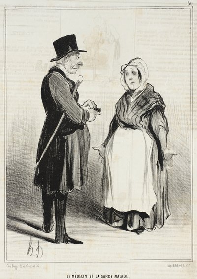  作： Honoré Daumier