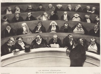  作： Honoré Daumier