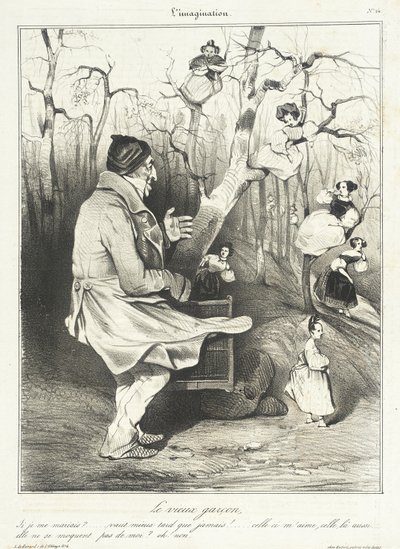  作： Honoré Daumier