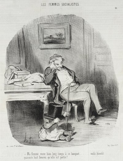 作： Honoré Daumier
