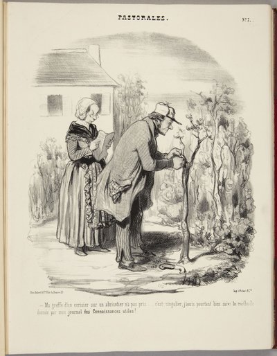  作： Honoré Daumier