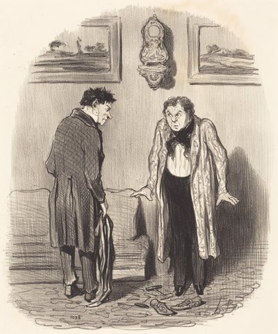  作： Honoré Daumier