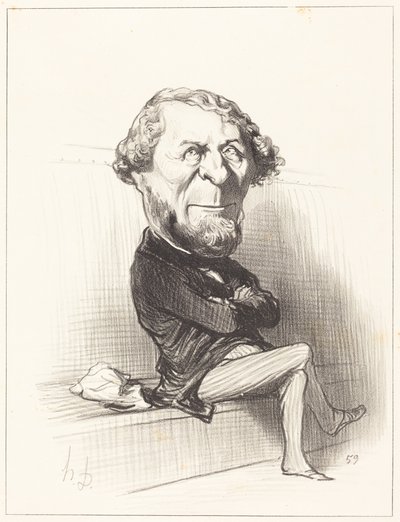  作： Honoré Daumier