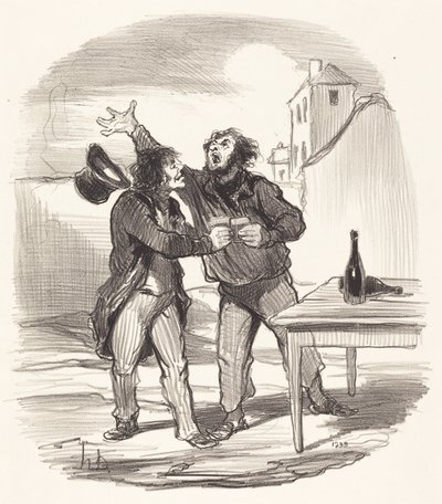 12月10日撮影のメンバー・・・ 作： Honoré Daumier