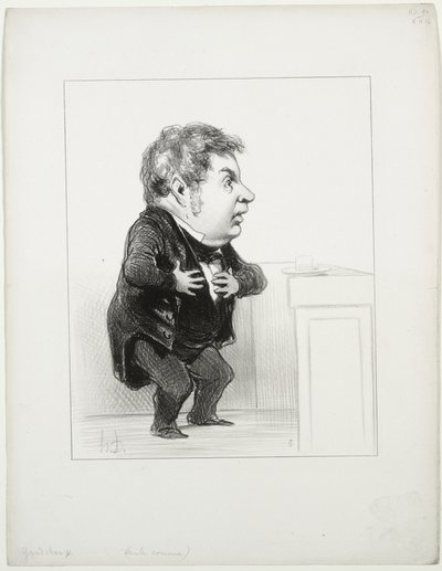 ミシェル・グショー 作： Honoré Daumier
