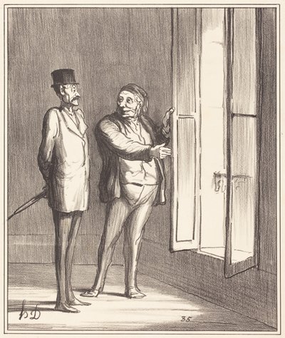  作： Honoré Daumier