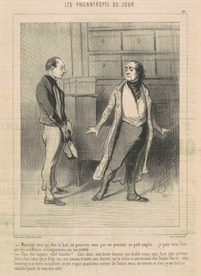 とても良い先生... 作： Honoré Daumier