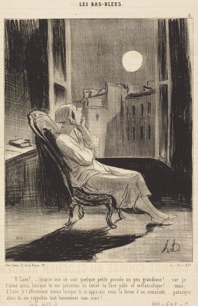  作： Honoré Daumier