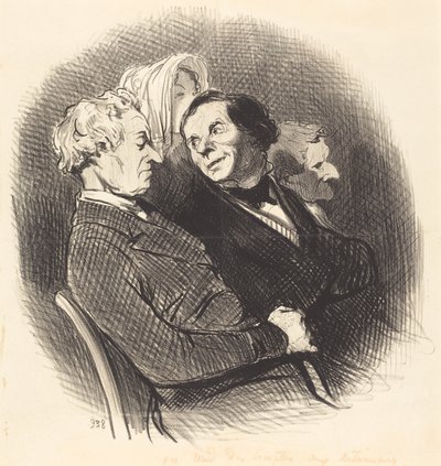 株主への報告 作： Honoré Daumier