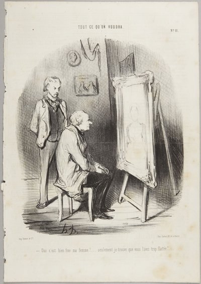  作： Honoré Daumier