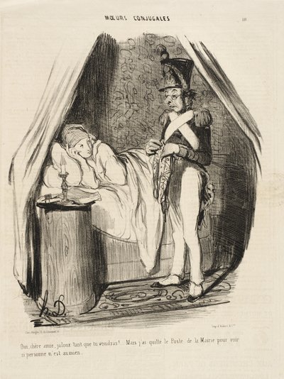  作： Honoré Daumier
