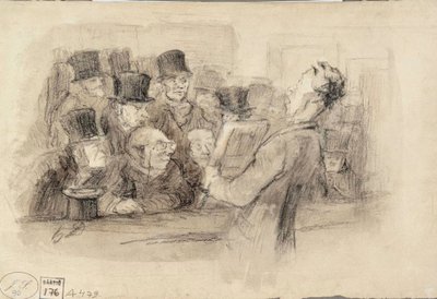  作： Honoré Daumier