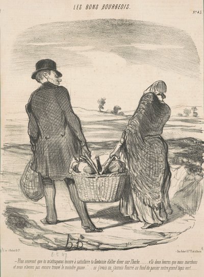  作： Honoré Daumier