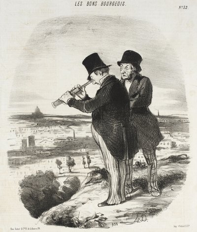  作： Honoré Daumier