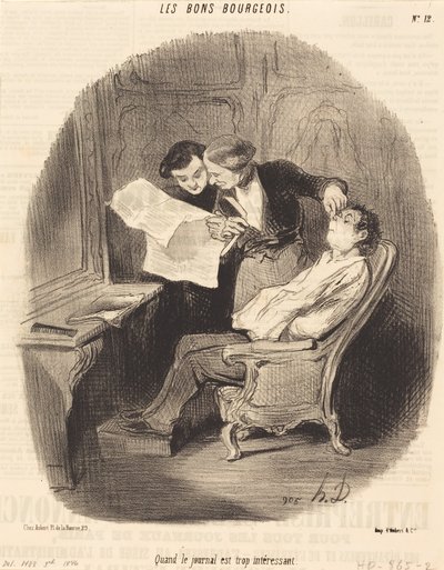  作： Honoré Daumier