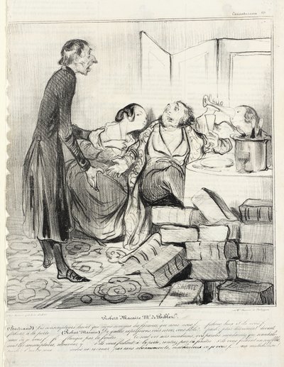  作： Honoré Daumier