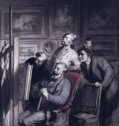  作： Honoré Daumier