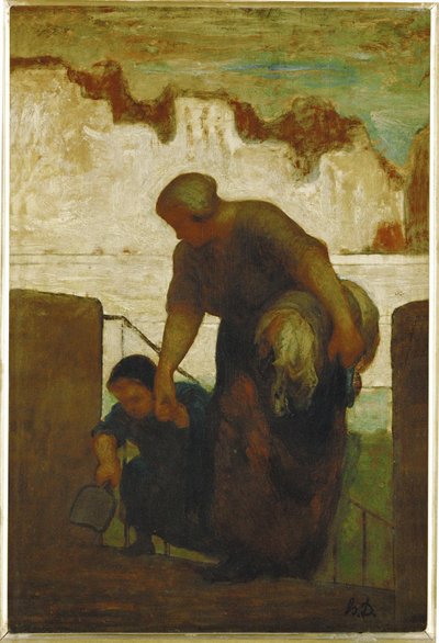  作： Honore Daumier
