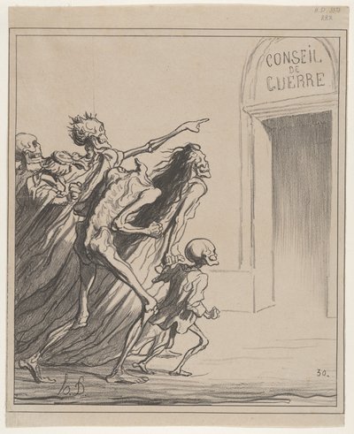  作： Honoré Daumier