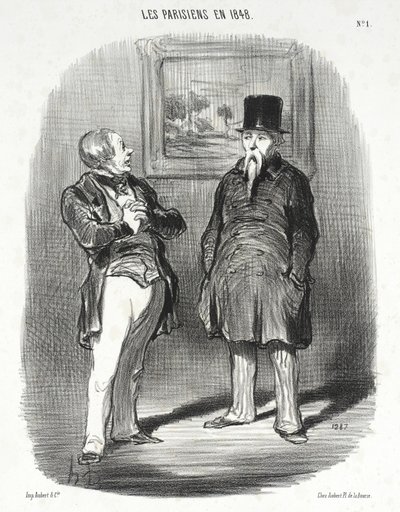  作： Honoré Daumier