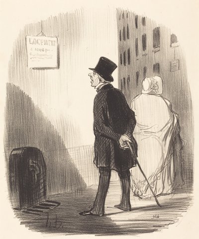  作： Honoré Daumier