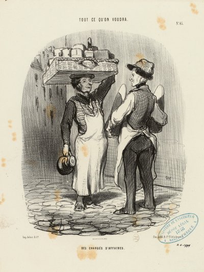  作： Honoré Daumier