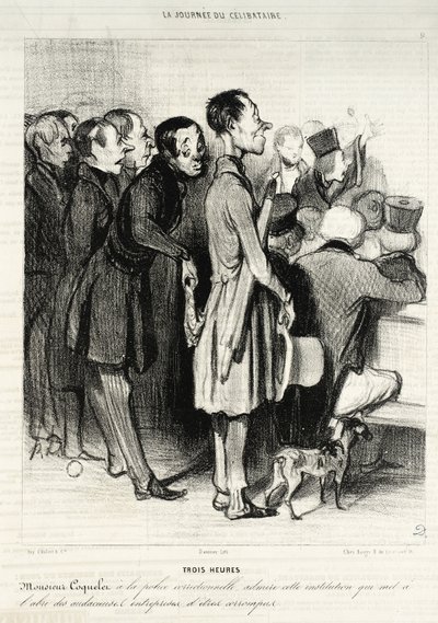  作： Honoré Daumier
