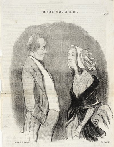  作： Honoré Daumier