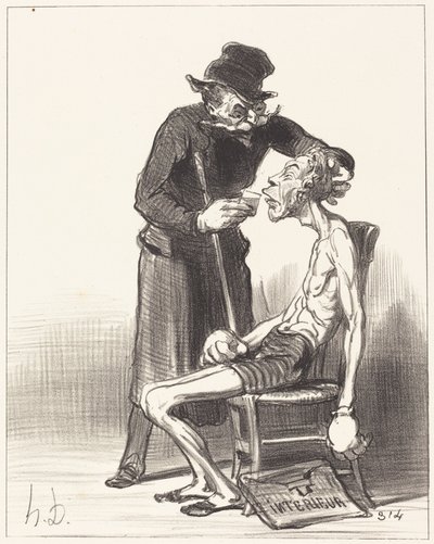  作： Honoré Daumier